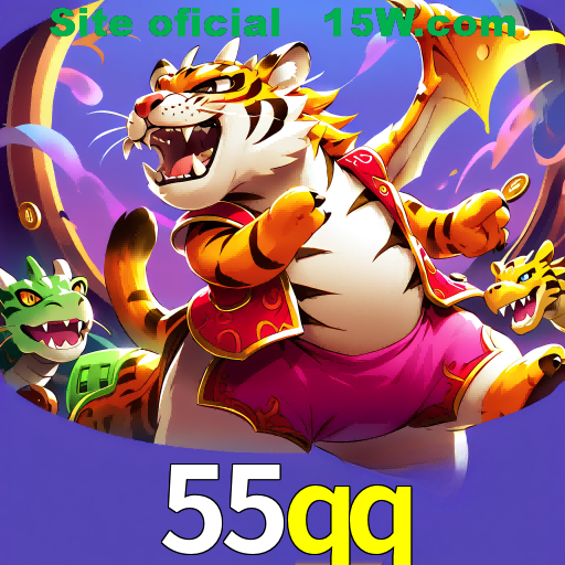Imagem promocional da 55qq mostrando a plataforma e suas vantagens